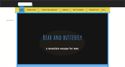 Desktop Screenshot of bearandbutterfly.com